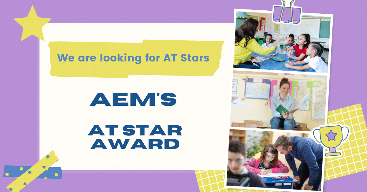 We are looking for stars AEM's AT Star Award