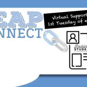 LEAP connect Virtual Support Meetings 1st Tuesday of every month